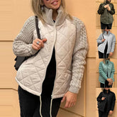 Women's Winter Cotton Jacket – Warm, Zippered & Stylish