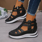 Women’s Summer Hollow-Out Platform Sandals