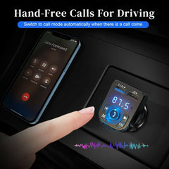 Wireless Car Bluetooth FM Transmitter Charger