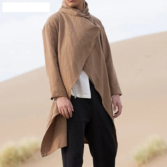 Men’s Long Sleeve Trench Cardigan