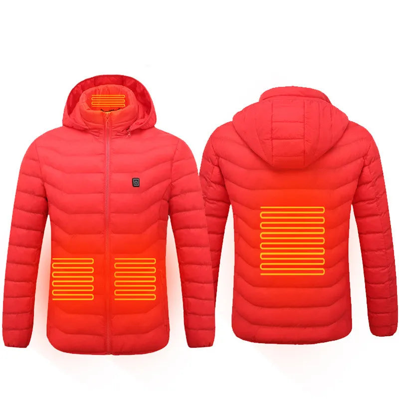 USB Heated Jacket – Men’s Thermal Winter Coat