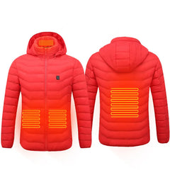 USB Heated Jacket – Men’s Thermal Winter Coat