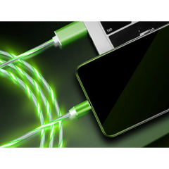 Magnetic LED Charging Cable – iPhone, Android, Type-C