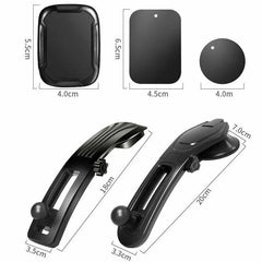 360° Rotating Car Phone Holder – Universal Dashboard Mount