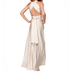 Women’s Sexy Backless Bandage Maxi Dress