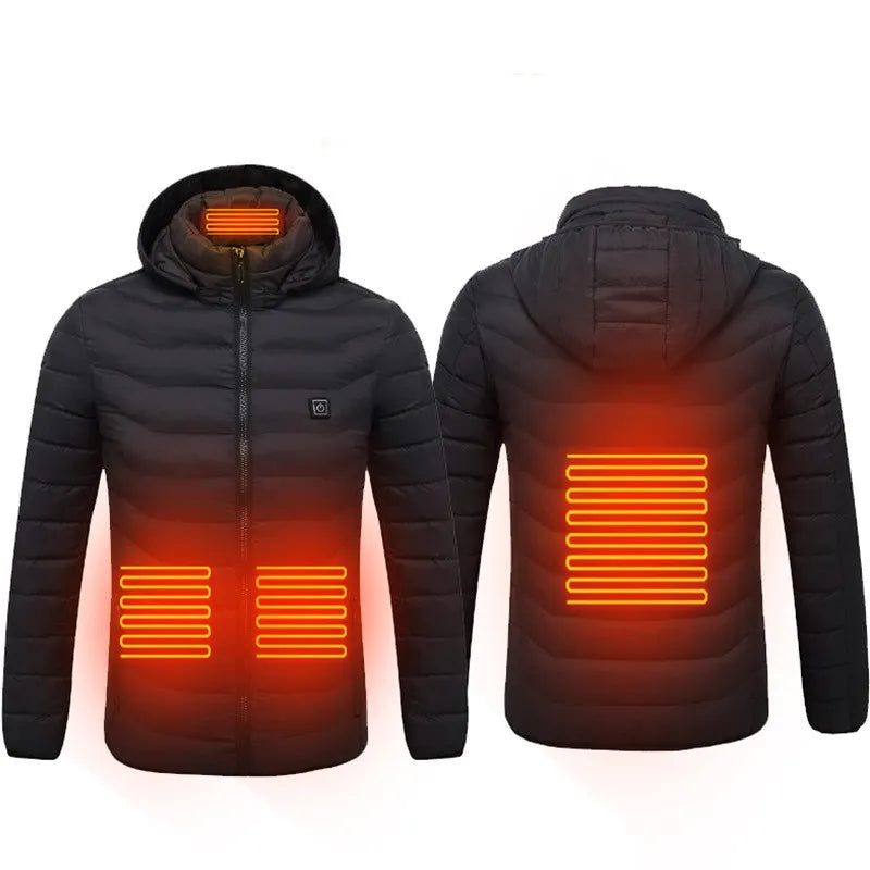 USB Heated Jacket – Men’s Thermal Winter Coat
