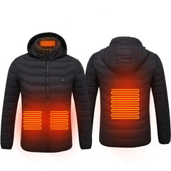 USB Heated Jacket – Men’s Thermal Winter Coat