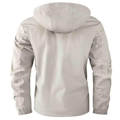 Men's Casual Hooded Jacket Parka Autumn And Winter Windproof Coat