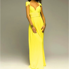 Women’s Sexy Backless Bandage Maxi Dress