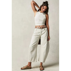 Women’s Wide-Leg Stretch Denim Jeans