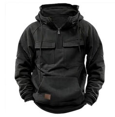 Men's Zip-up Hoodies Sweatshirt With Drawstring And Pocket Design Fashion Casual Sports Sweatshirt
