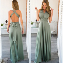 Women’s Sexy Backless Bandage Maxi Dress