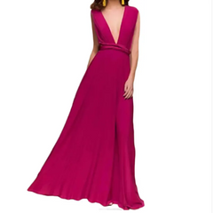 Women’s Sexy Backless Bandage Maxi Dress