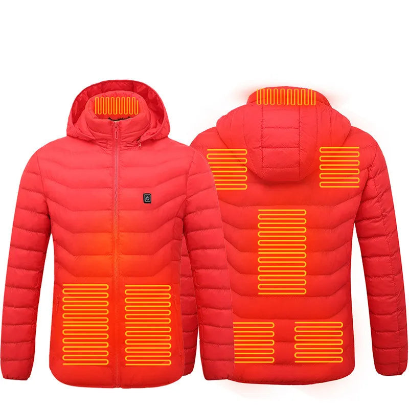 USB Heated Jacket – Men’s Thermal Winter Coat