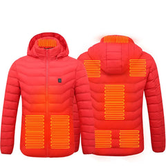 USB Heated Jacket – Men’s Thermal Winter Coat