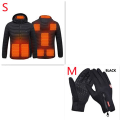 USB Heated Jacket – Men’s Thermal Winter Coat