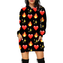 Women Halloween Print Hoodie