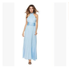 Women’s Sexy Backless Bandage Maxi Dress