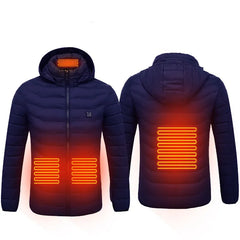 USB Heated Jacket – Men’s Thermal Winter Coat