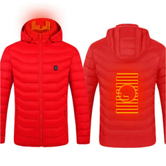 USB Heated Jacket – Men’s Thermal Winter Coat