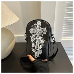 Halloween Pumpkin Cartoon Crossbody Bag
