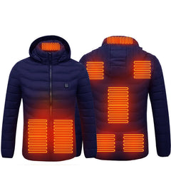 USB Heated Jacket – Men’s Thermal Winter Coat