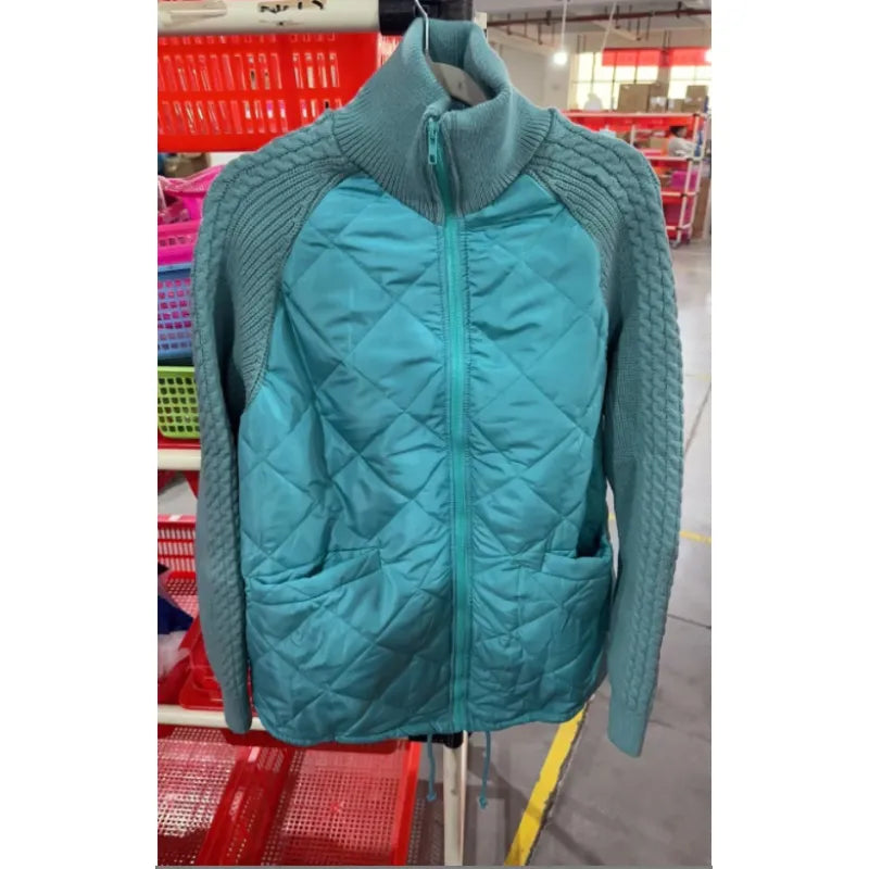 Women's Winter Cotton Jacket – Warm, Zippered & Stylish