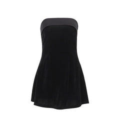 Slim Tube-top Dress A-line Short Party dresses