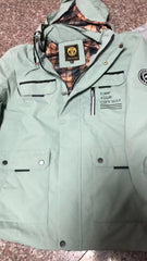 Men's Casual Hooded Jacket Parka Autumn And Winter Windproof Coat